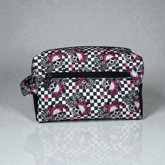 Calm your t#%* toiletry bag