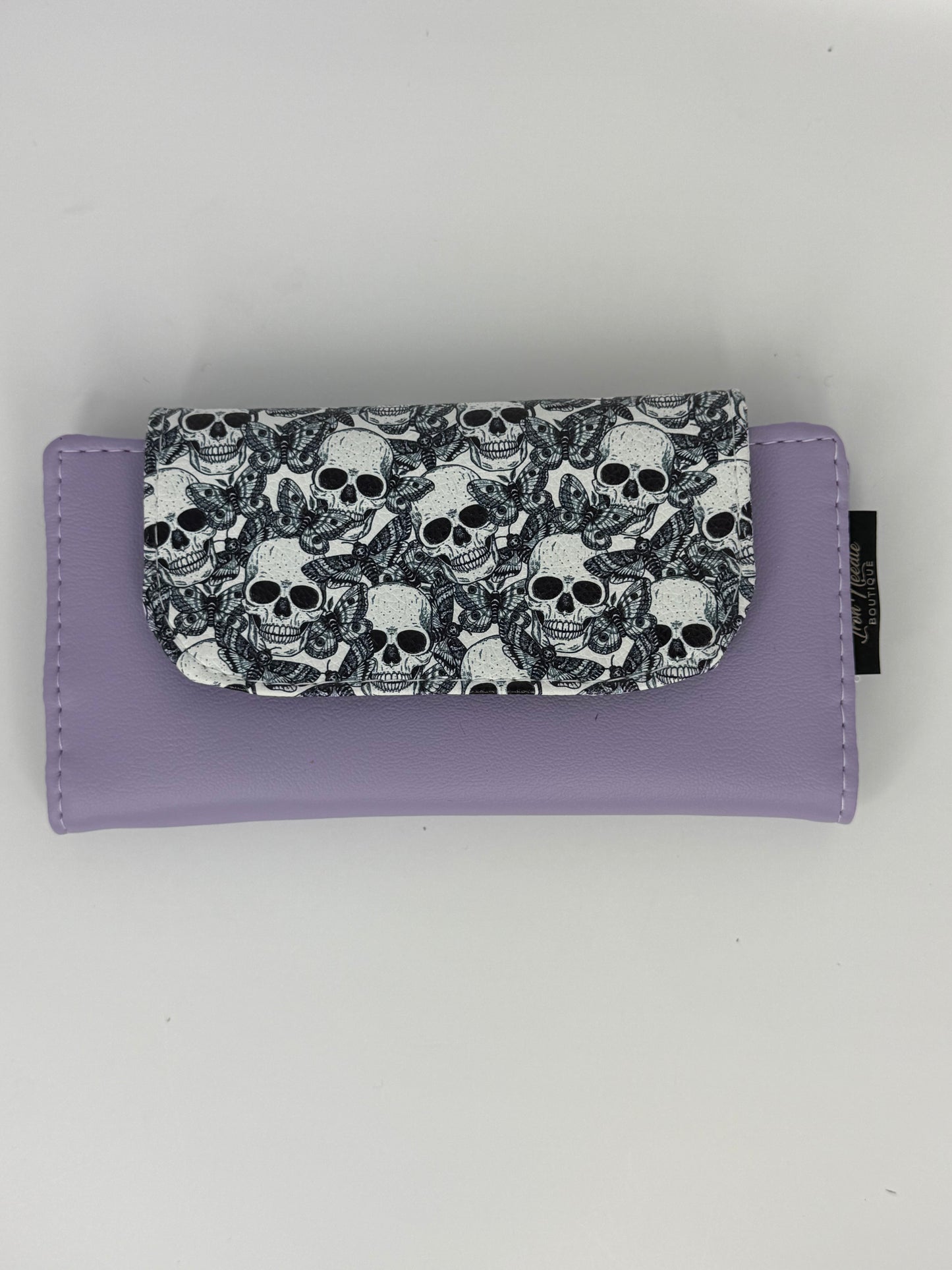 Skull/moth wallet