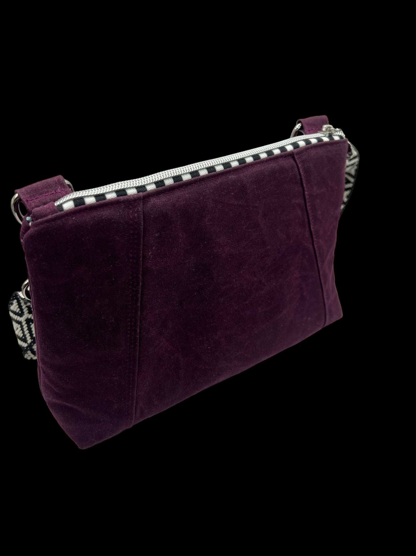 Waxed canvas with Tula pink