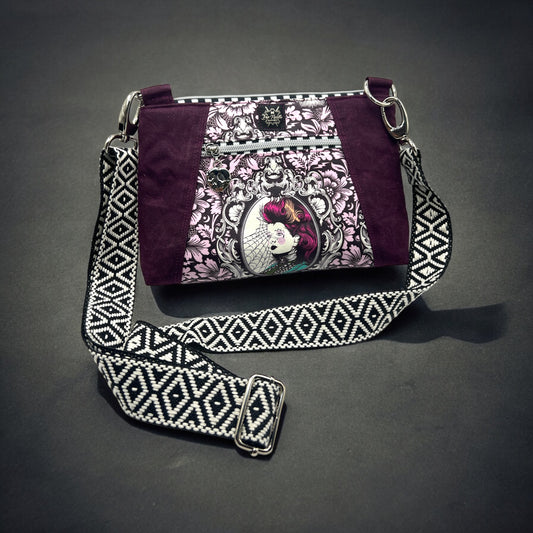 Waxed canvas with Tula pink