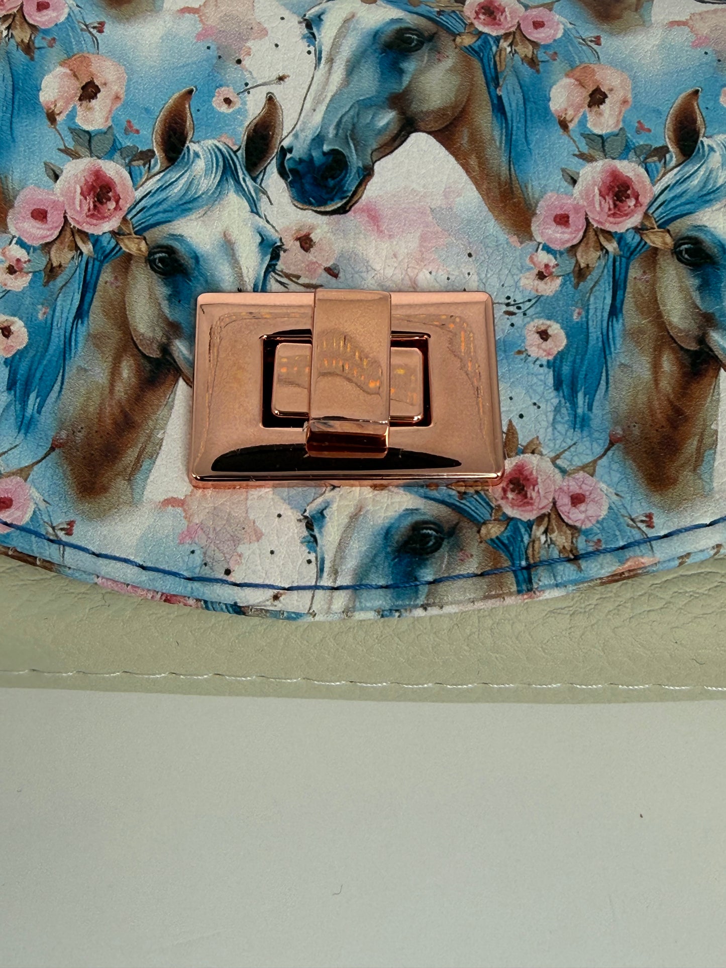 Horse lover clutch wallet