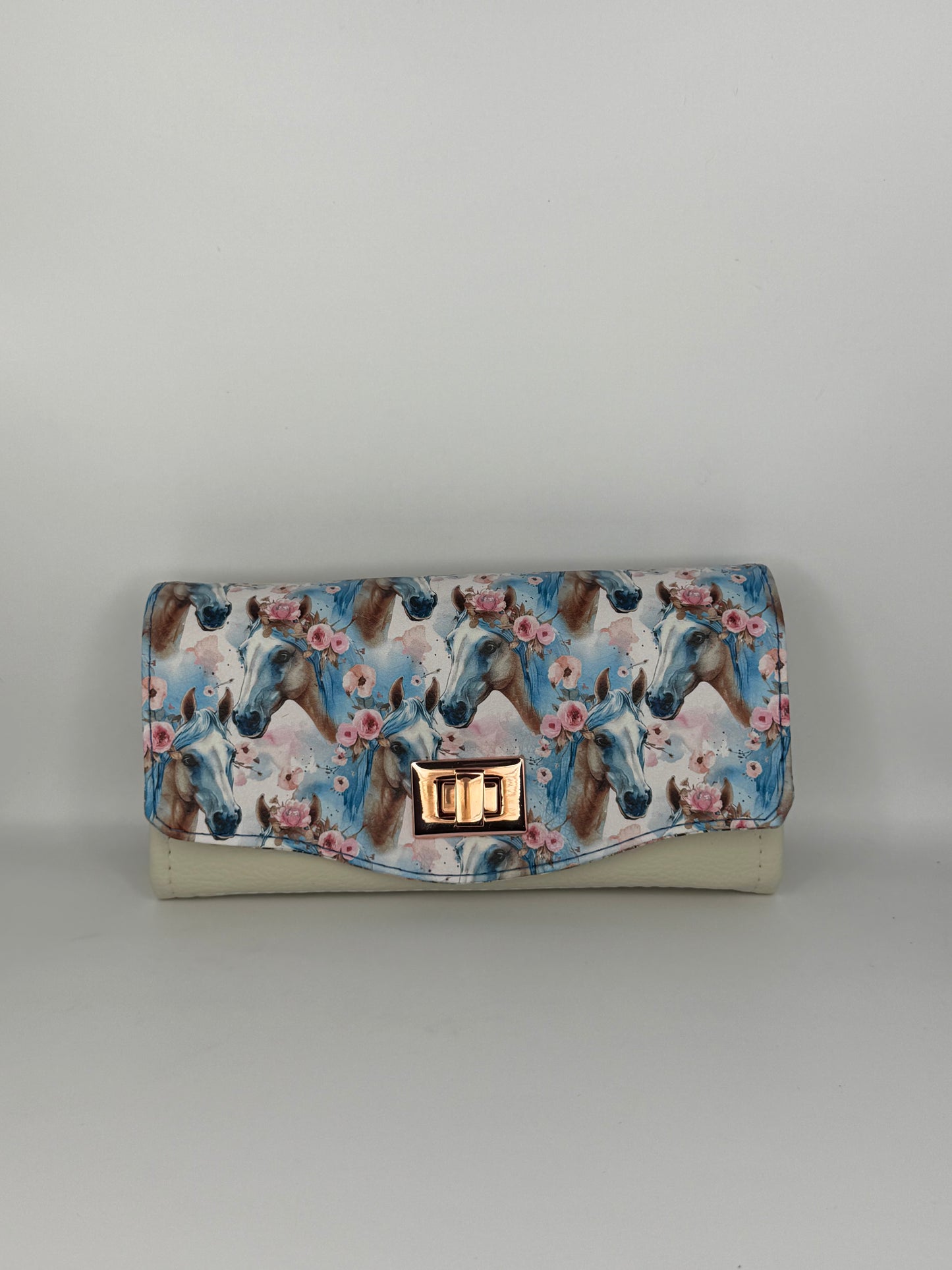 Horse lover clutch wallet