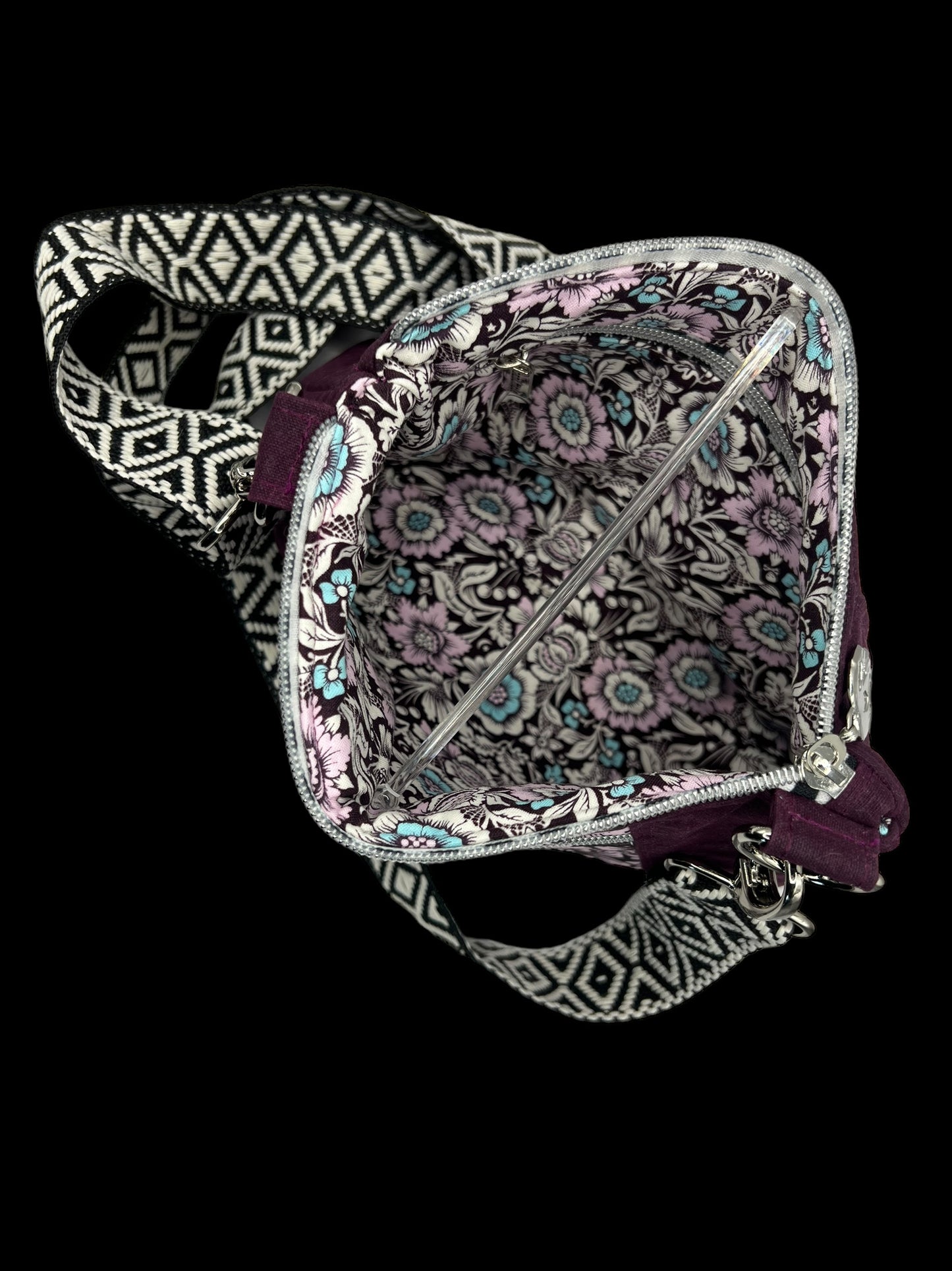 Waxed canvas with Tula pink