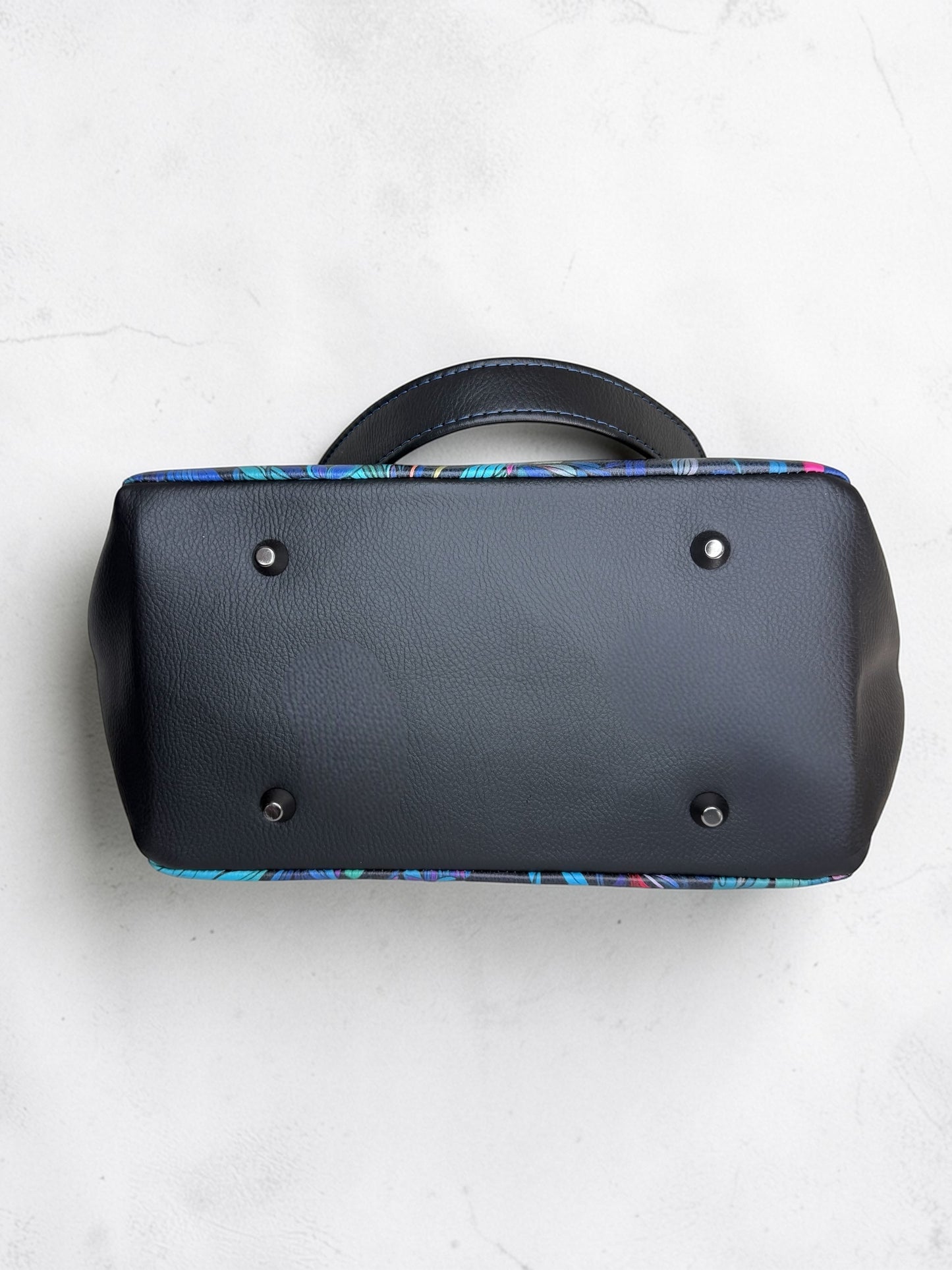 Black/black lit floral hiraeth