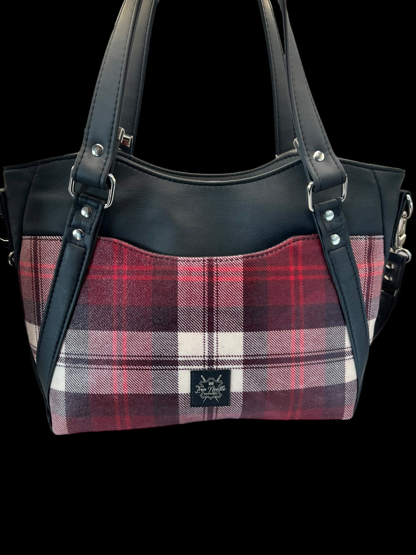 Black Mora/Tartan Custom Bag