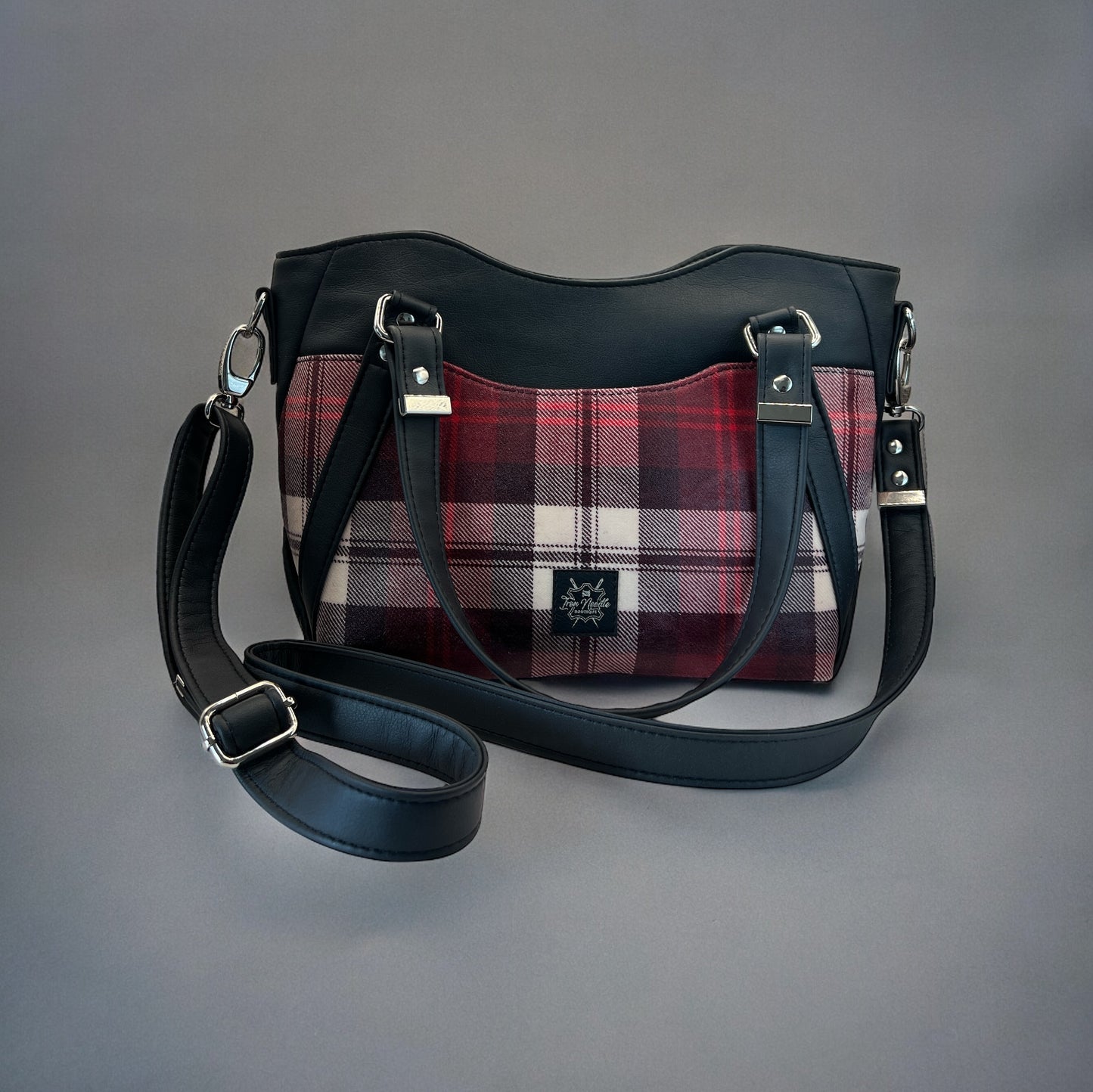 Black Mora/Tartan Custom Bag