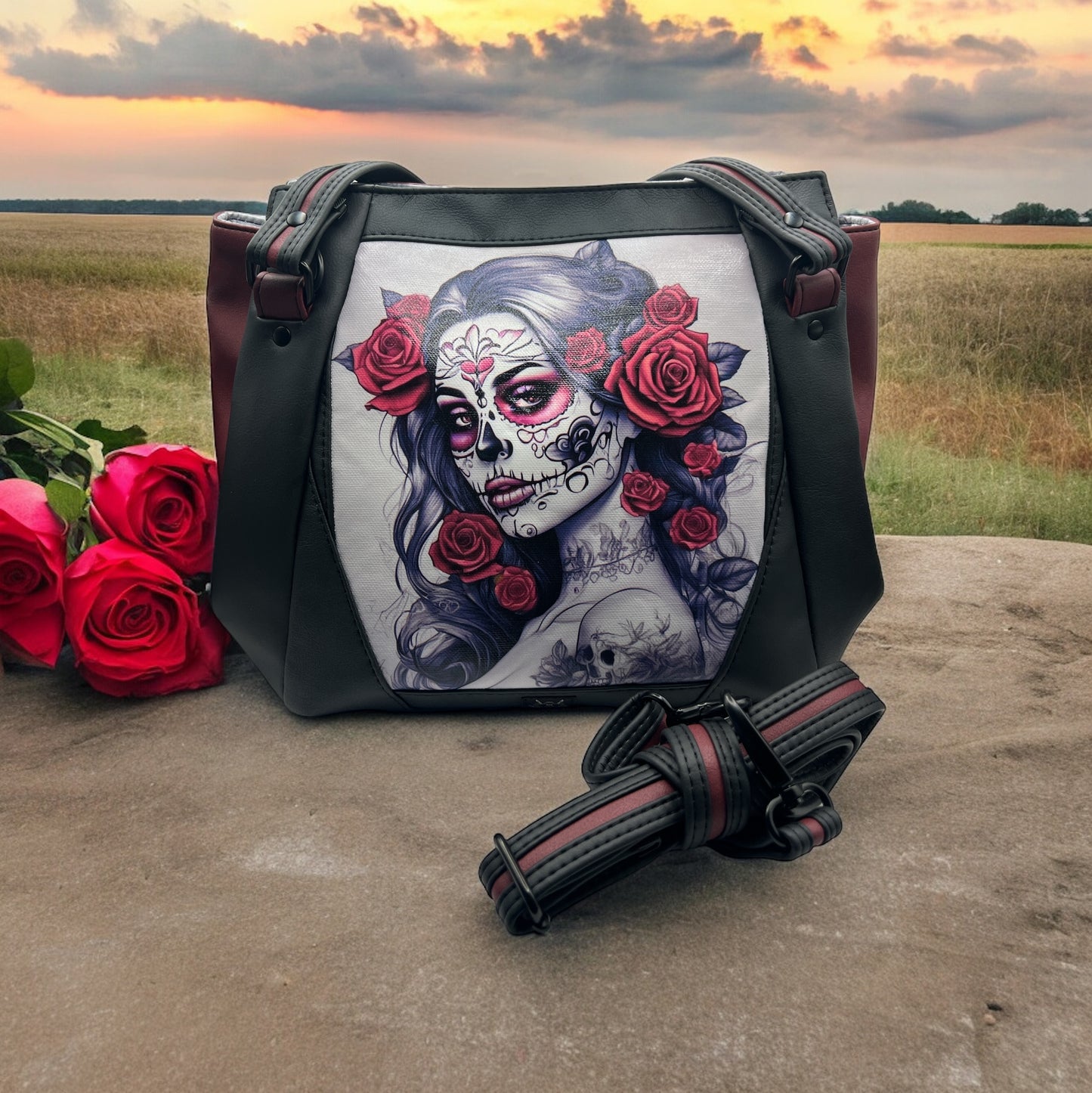 Tattooed lady crossbody