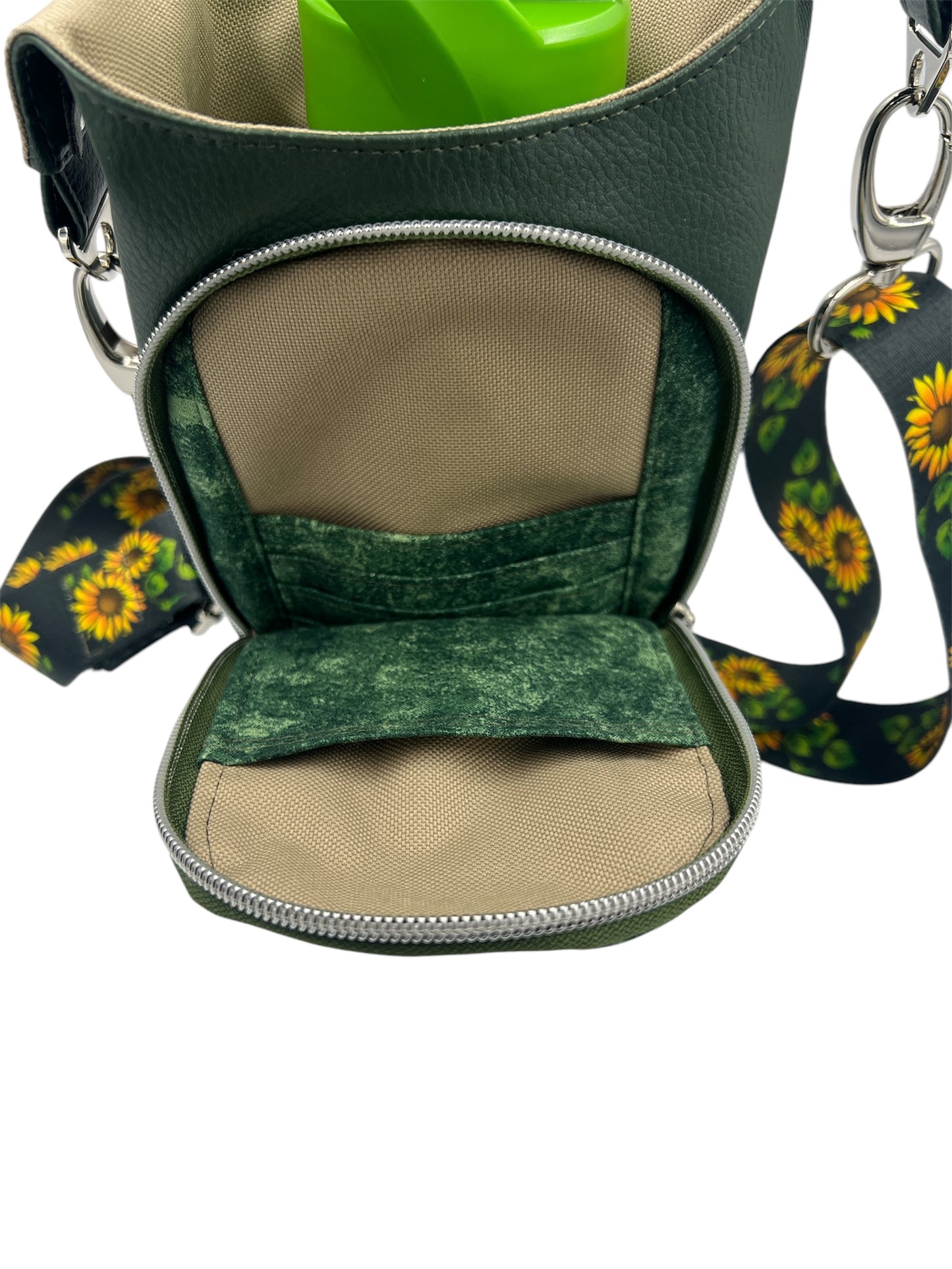 Custom water bottle sling/dog bag