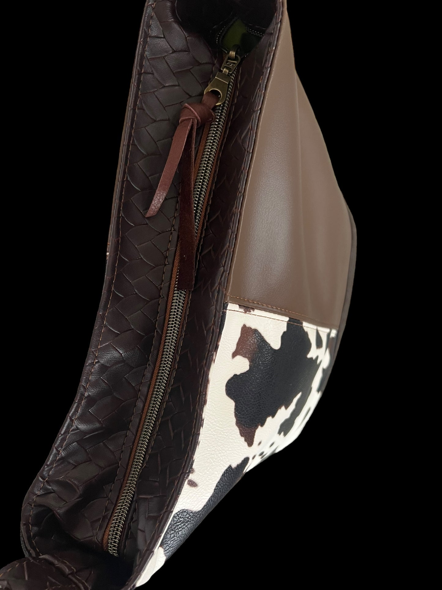 Cowhide Bucket Bag