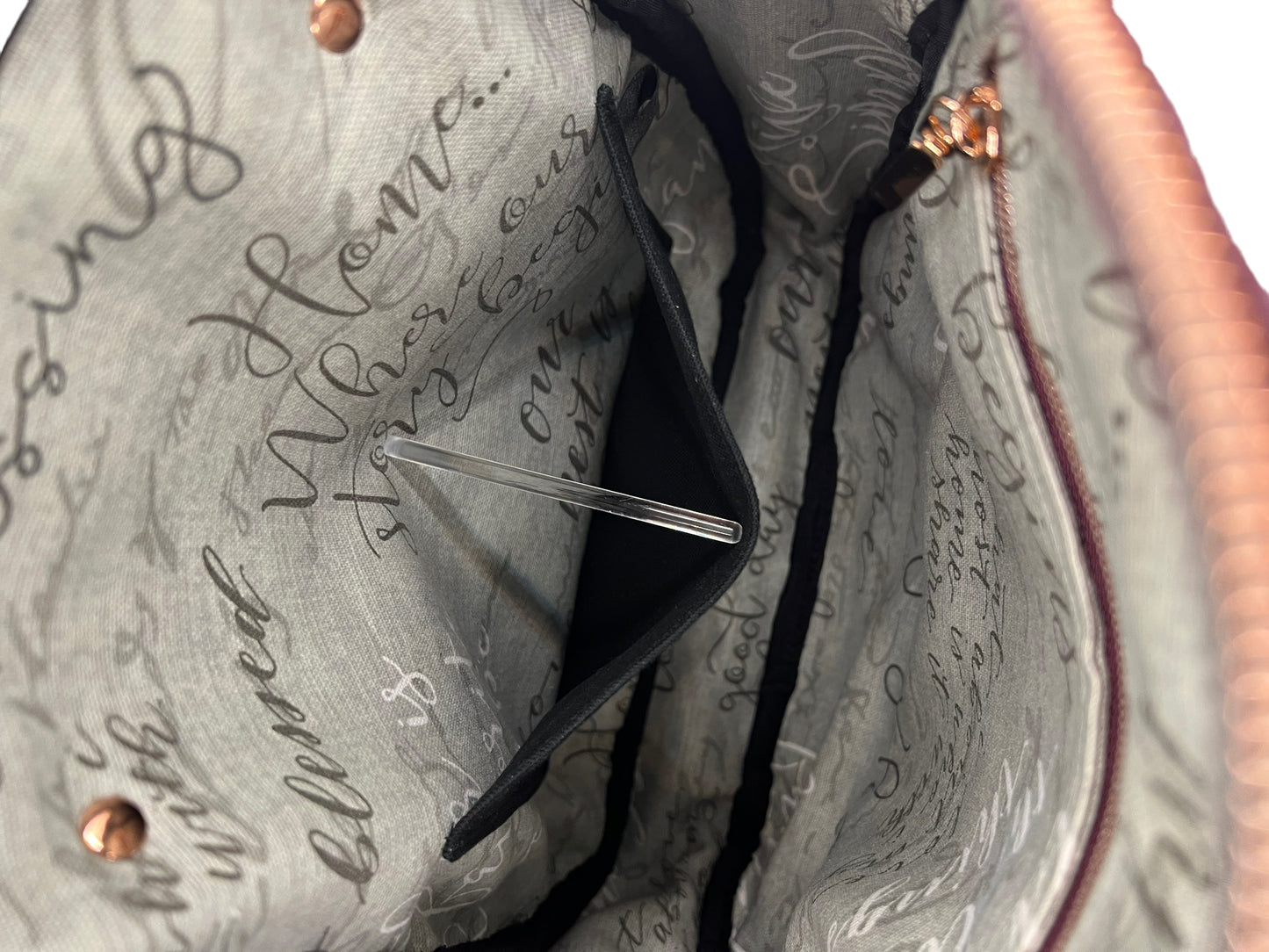 White Lily Zenaida backpack