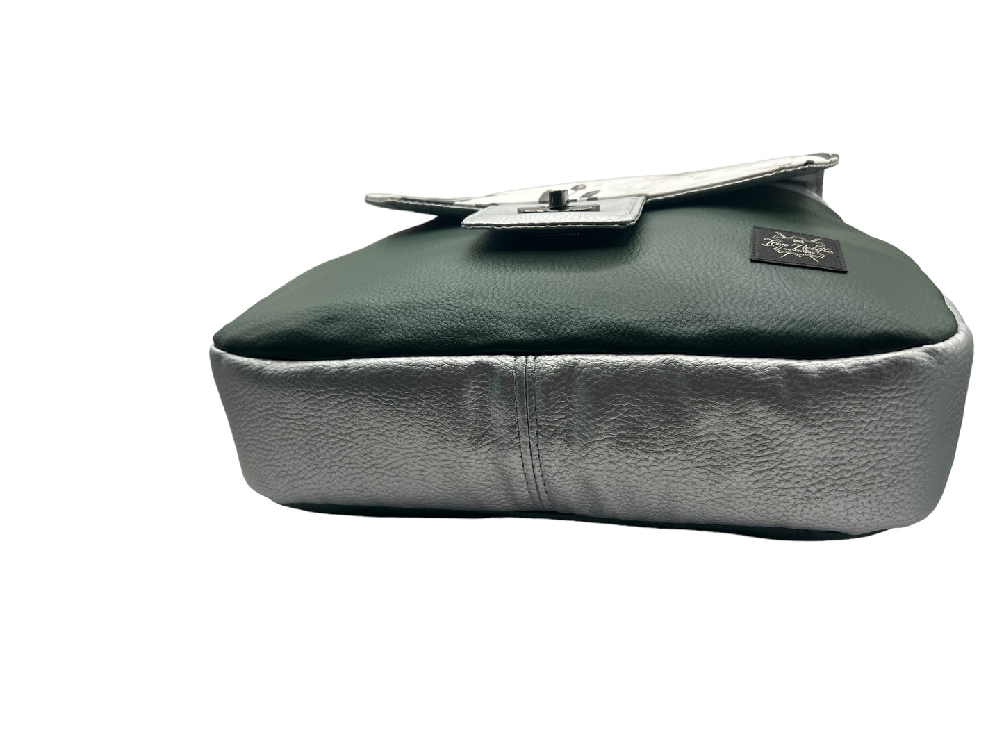 Green/Silver Primula Satchel