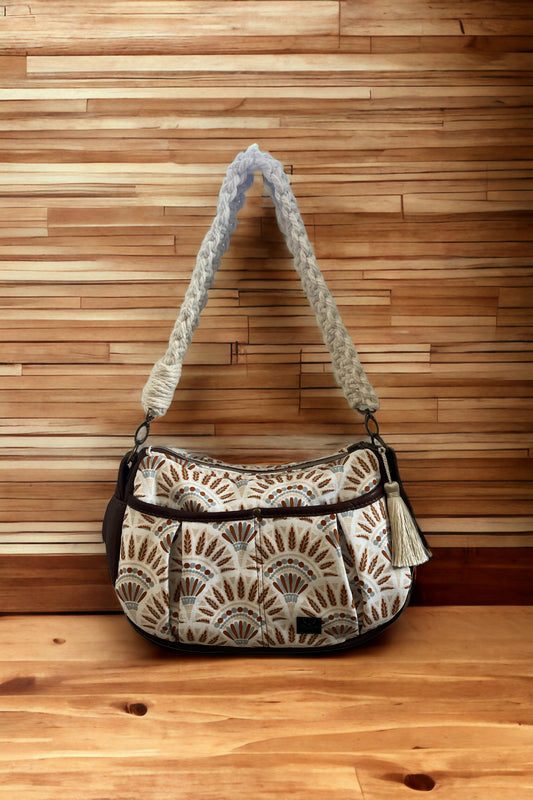 Kitty Rose Leather Boho Purse