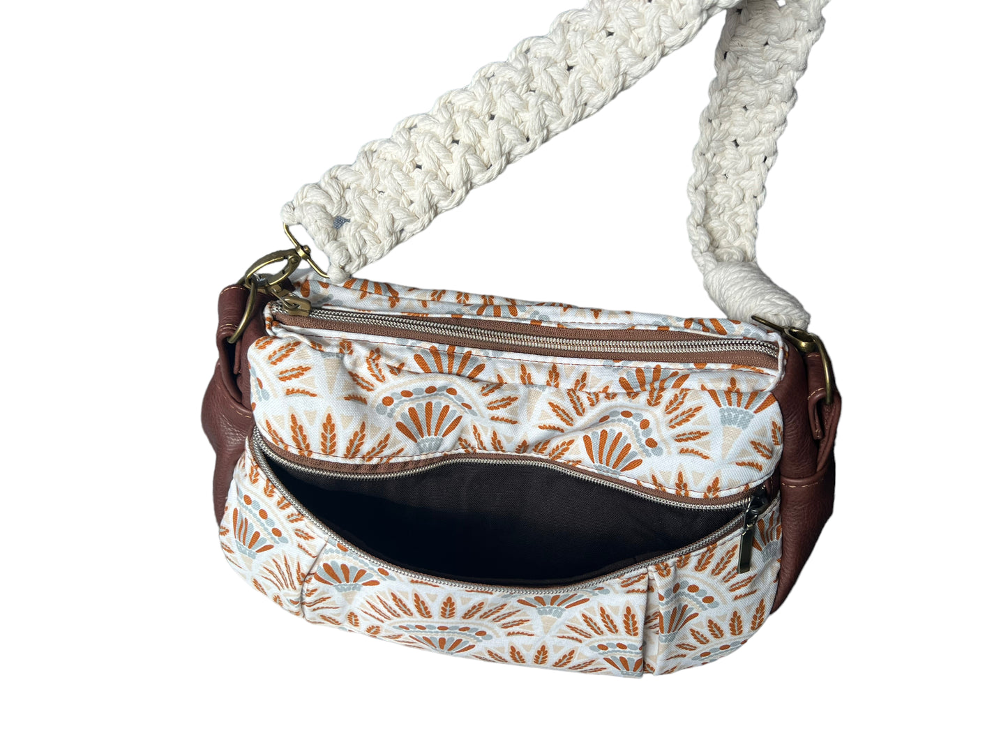 Kitty Rose Leather Boho Purse