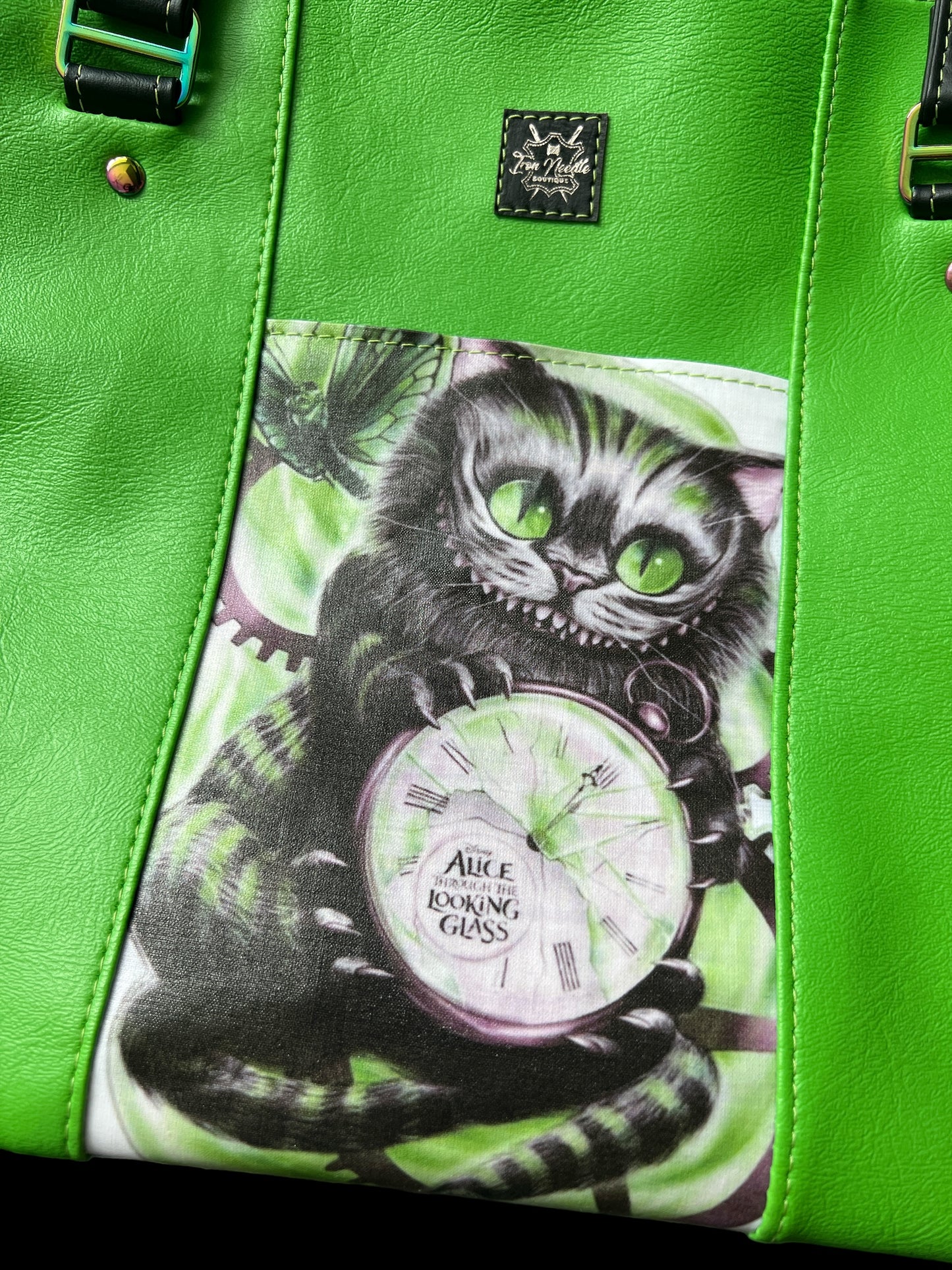 Cheshire in Wonderland Cat Tote Bag