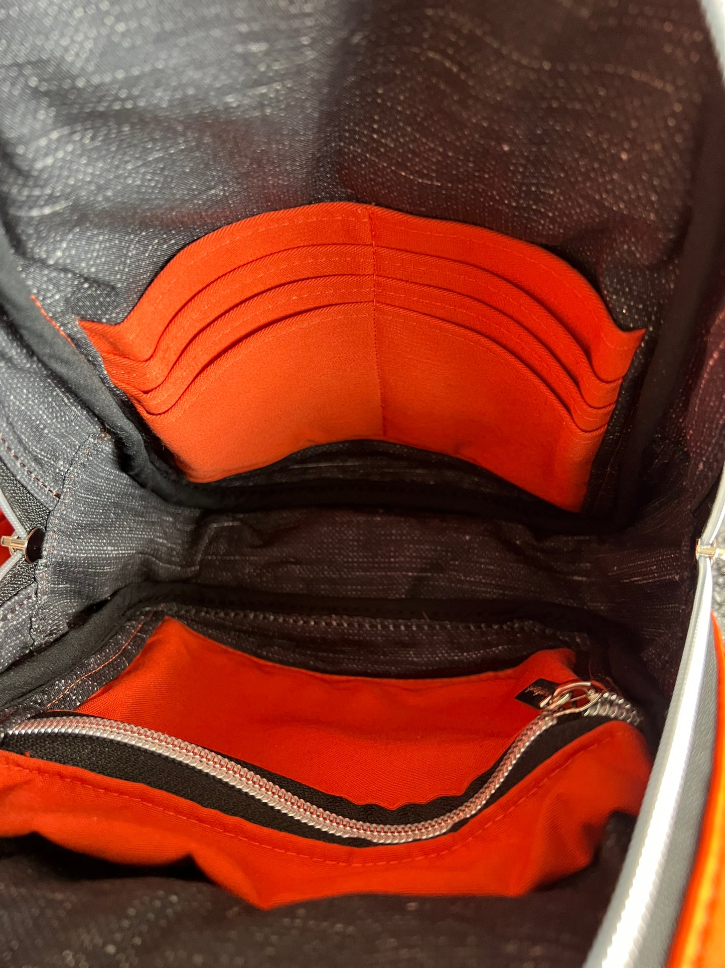 Orange Leopard Sling Bag