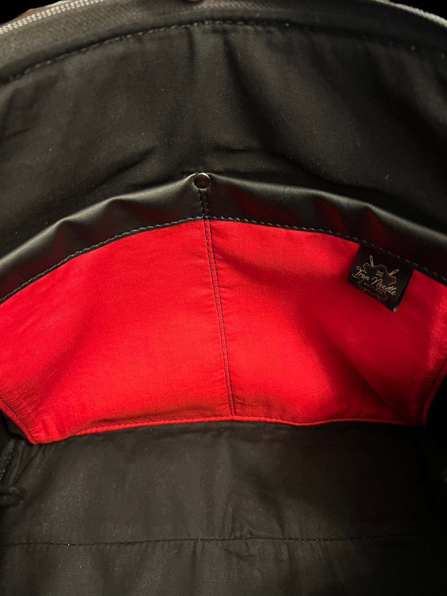 Buffalo Check Bowler Bag